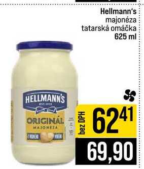 Hellmann's majonéza tatarská omáčka 625 ml 