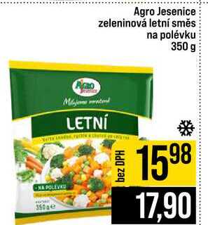 Agro Jesenice zeleninová letní směs na polévku 350 g
