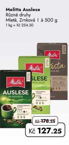 Melitta Auslese 500 g
