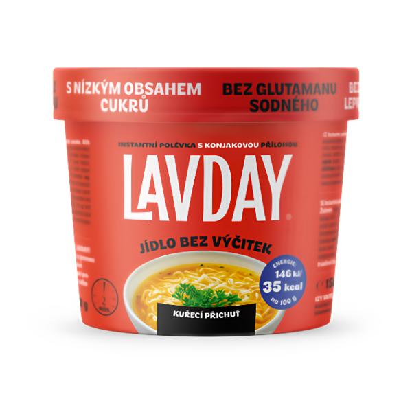 LAVDAY Konjac kuřecí nudlová polévka