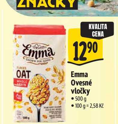  Emma Ovesné vločky 500 g  