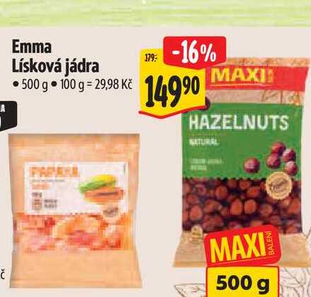 Emma Lísková jádra 500 g