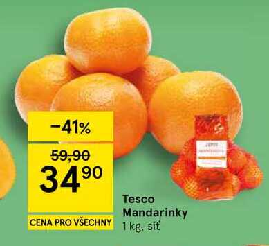 Tesco Mandarinky, 1 kg