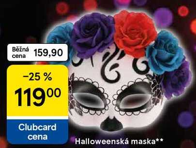 Halloweenská maska