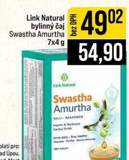 Link Natural bylinný čaj Swastha Amurtha 7x4 g
