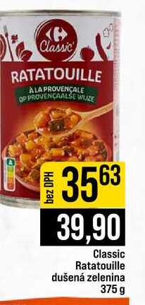 Classic Ratatouille dušená zelenina 375 g
