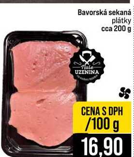 Bavorská sekaná plátky cca 200 g 100g