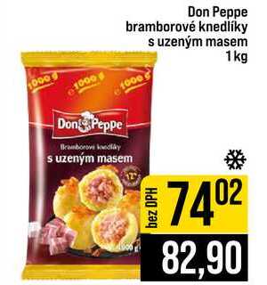 Don Peppe bramborové knedlíky s uzeným masem 1kg