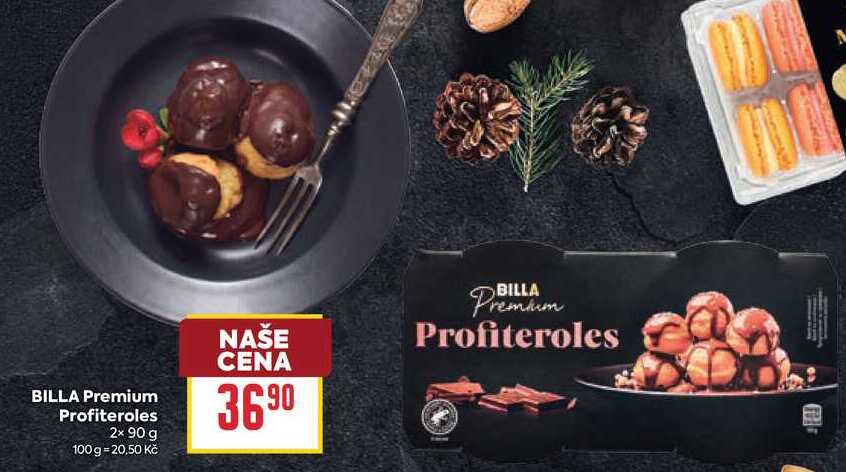 BILLA Premium Profiteroles 2× 90 g