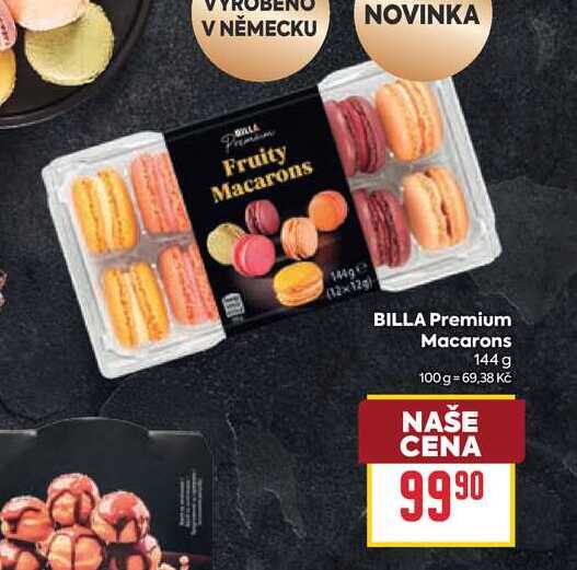 BILLA Premium Macarons 144 g