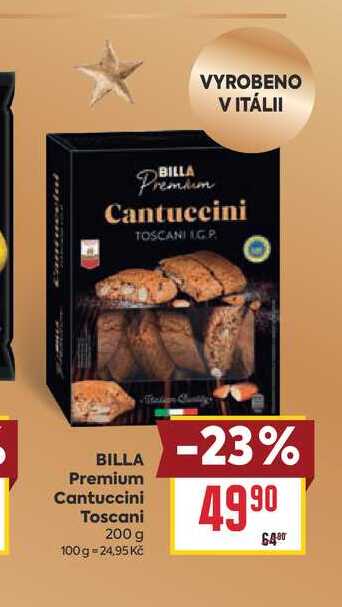 BILLA Premium Cantuccini Toscani 200 g