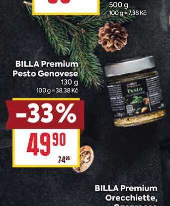 BILLA Premium Pesto Genovese 130 g