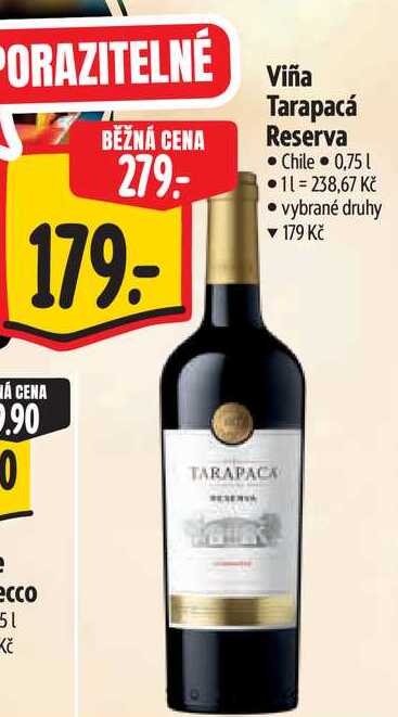 Viña Tarapacá Reserva 0,75 l