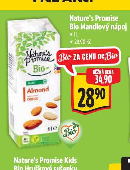 Nature's Promise Bio Mandlový nápoj 1 l