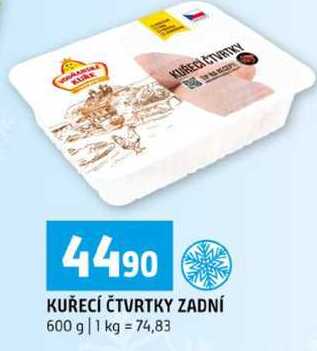 KUŘECÍ ČTVRTKY ZADNÍ 600 g 