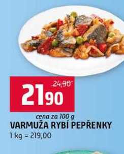 VARMUŽA RYBÍ PEPŘENKY 100g