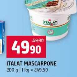 ITALAT MASCARPONE 200 g 