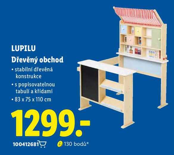 LUPILU Dřevěný obchod