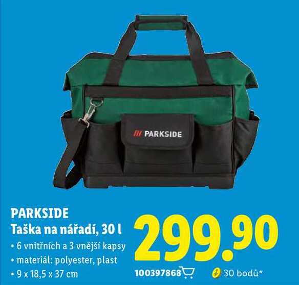 PARKSIDE Taška na nářadí, 30 l