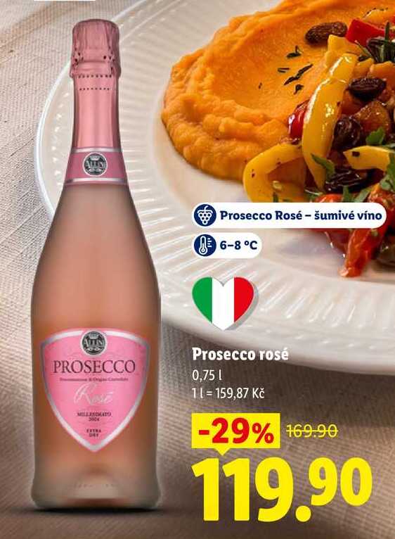 Prosecco Rosé, 0,75 l