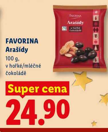 FAVORINA Arašídy, 100 g 
