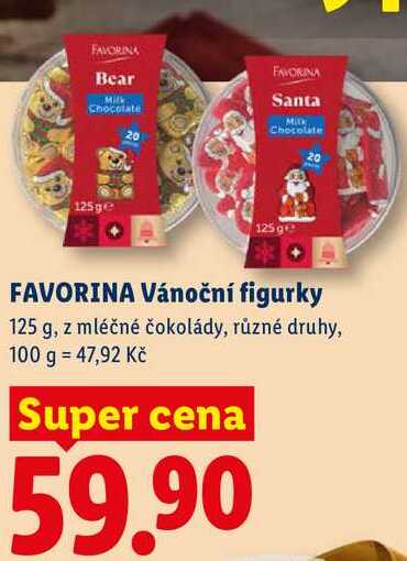 FAVORINA Vánoční figurky, 125 g 