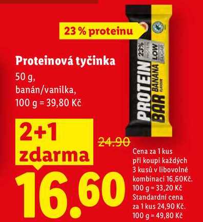 Proteinová tyčinka, 50 g
