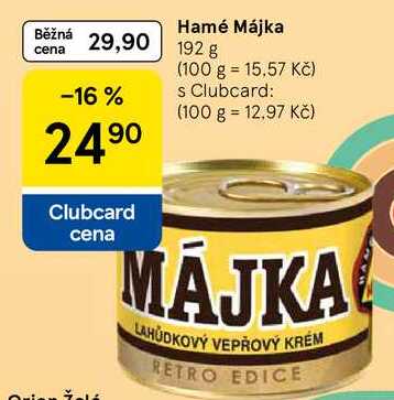 Hamé Májka, 192 g  