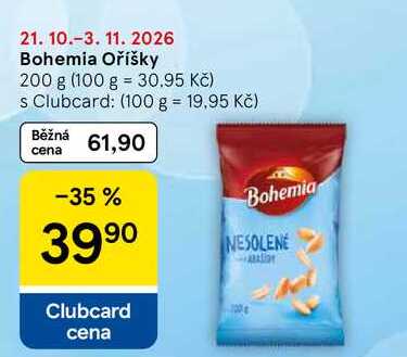 Bohemia Oříšky 200 g 
