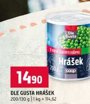 DLE GUSTA HRÁŠEK 200/130 g