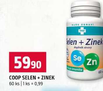 COOP SELEN + ZINEK 60 ks