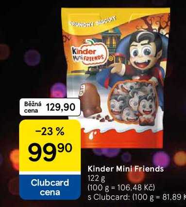 Kinder Mini Friends, 122 g