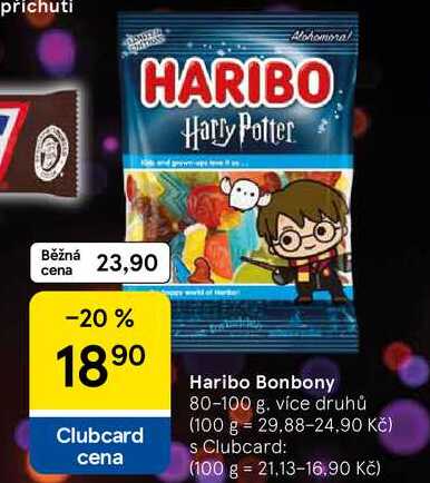 Haribo Bonbony, 80-100 g