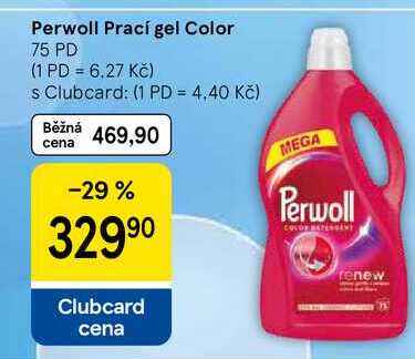 Perwoll Prací gel Color, 75 PD