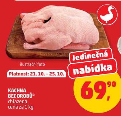 KACHNA BEZ DROBŮ chlazená, 1 kg  