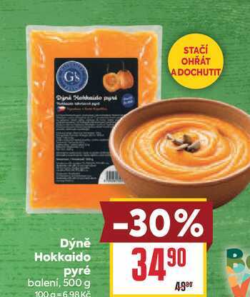 Dýně Hokkaido pyré balení, 500 g