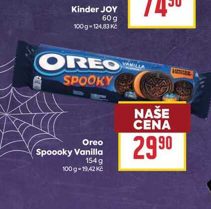 Oreo Spoooky Vanilla 154 g