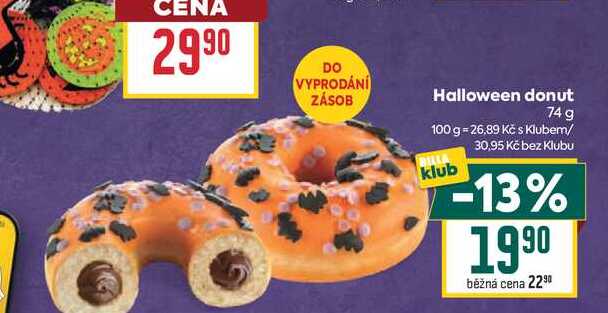 Halloween donut 74 g