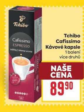 Tchibo Cafissimo Kávové kapsle 1 balení