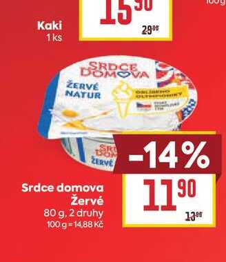 Srdce domova Žervé 80 g