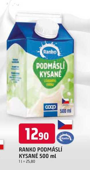 RANKO PODMÁSLÍ KYSANÉ 500 ml