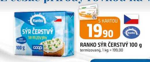 RANKO SÝR ČERSTVÝ 100 g