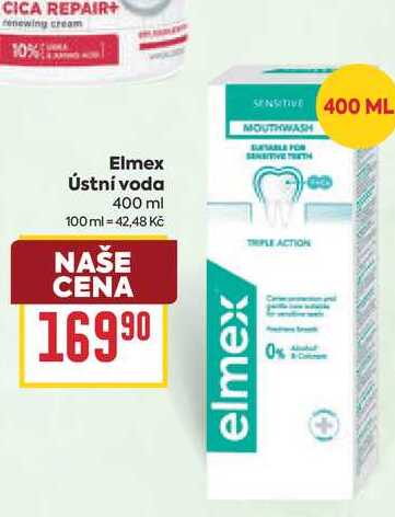 Elmex Ústní voda 400 ml