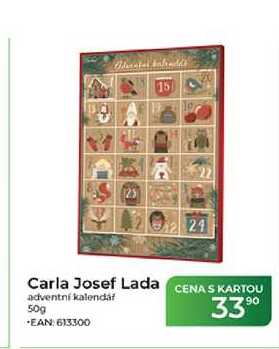 Carla Josef Lada adventní kalendář 50g
