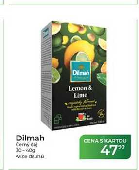 Dilmah černý čaj 30-40g