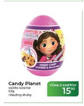 Candy Planet vajíčko surprise 5,5g