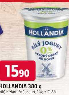HOLLANDIA 380 g bílý nízkotučný jogurt