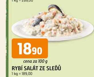 RYBÍ SALÁT ZE SLEĎŮ 100 g