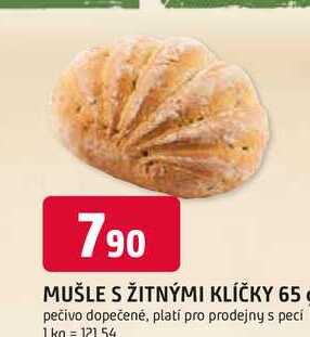 MUŠLE S ŽITNÝMI KLÍČKY 65 g