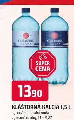KLÁŠTORNÁ KALCIA 1,5 L